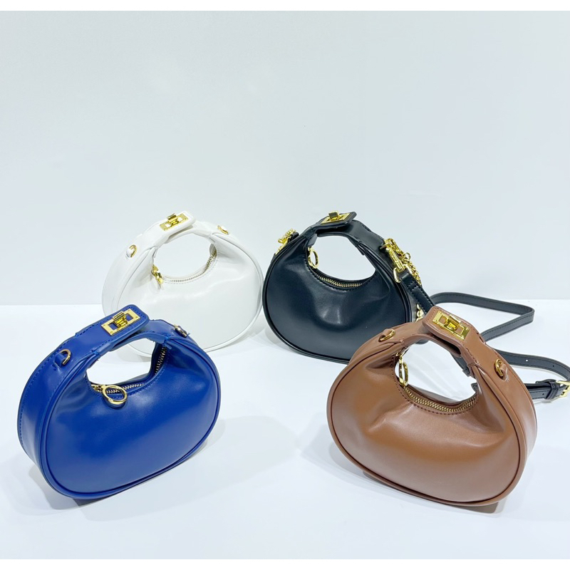 Tas Wanita CK Mini Crescent Hobo Bag - 5019#