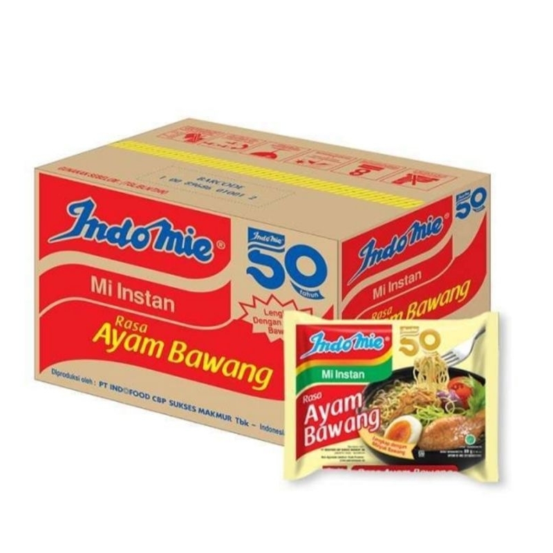 

INDOMIE KUAH RASA AYAM BAWANG 1 DUS ISI 40 PCS