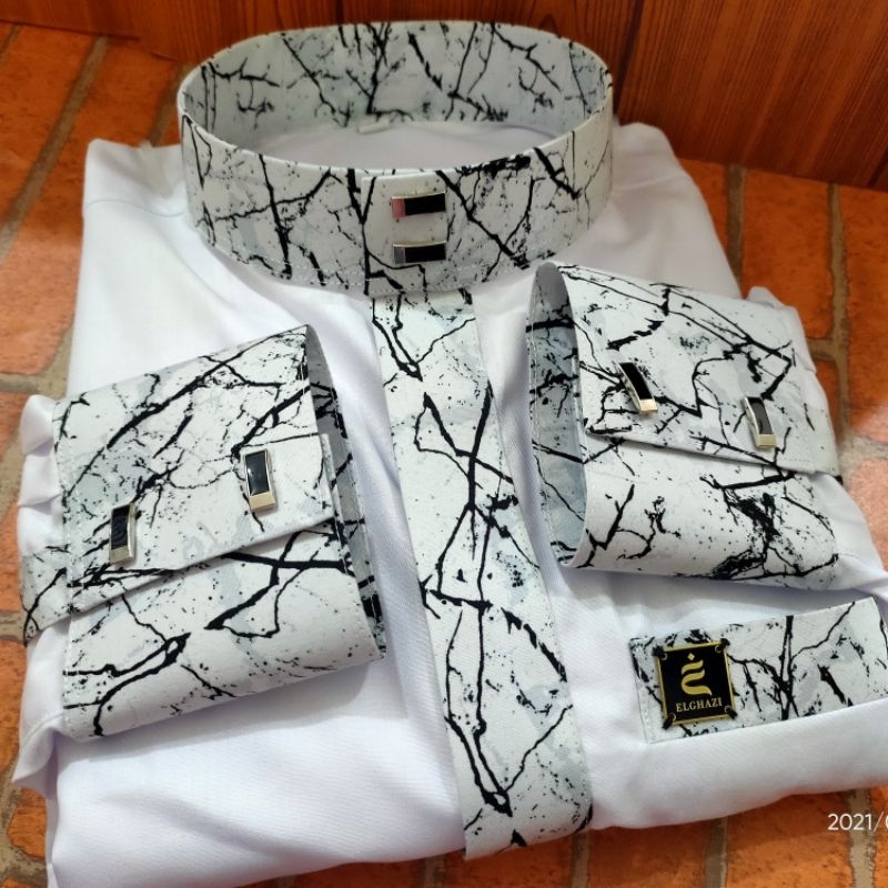 [COD] THOBE 5 ELGHAZI [JUBAH BHARAT] JUBAH PRIA BERKUALITAS / JUBAH TERLARIS / JUBAH PRIA MOTIF/ GAM