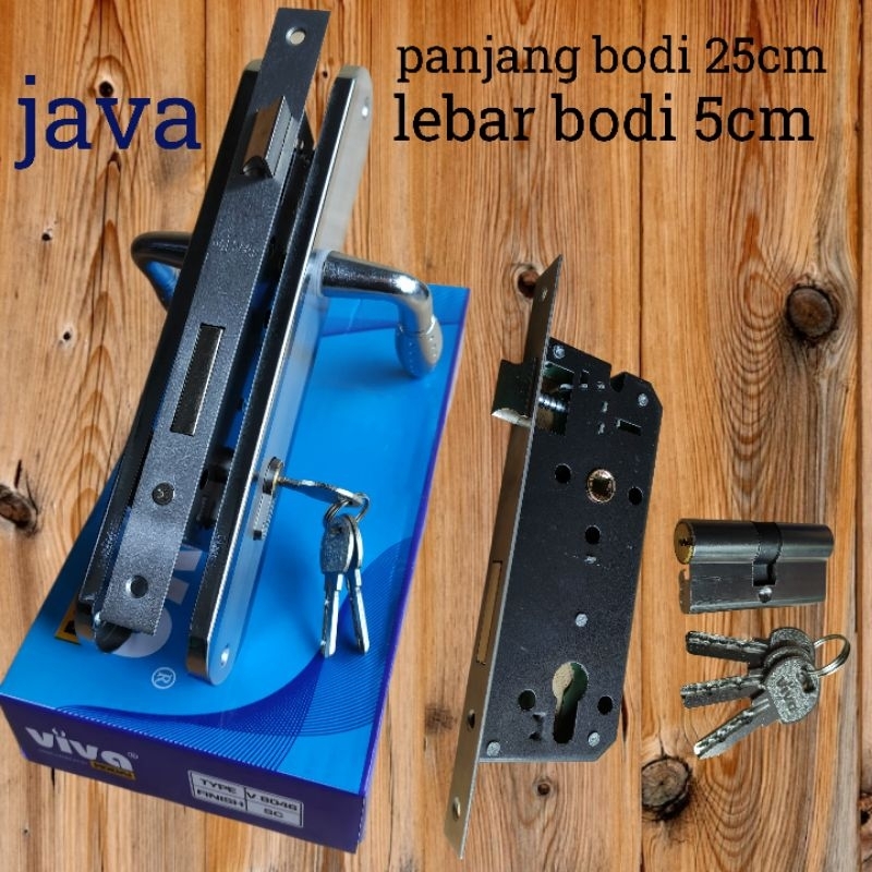 KUNCI/HANDEL PINTU SET BESAR VIVA