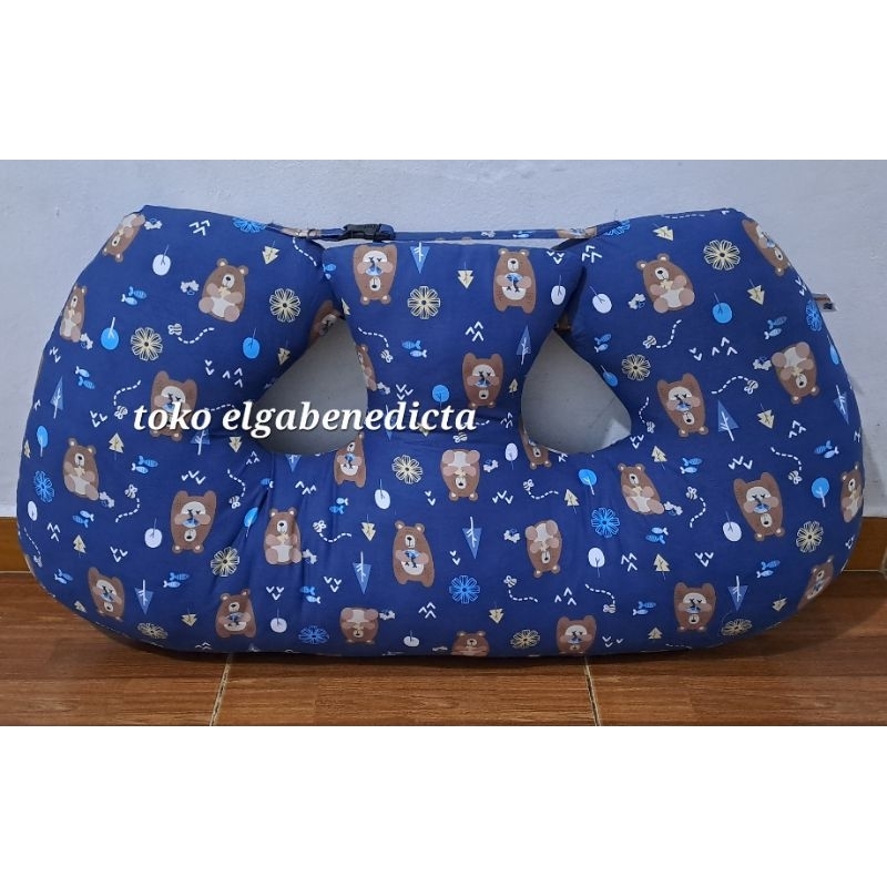 Bantal Menyusui Kembar ala Twin Z Nursing Pillow Bansui Preloved