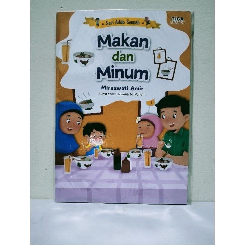 Buku anak bergambar "seri adab Sunnah"