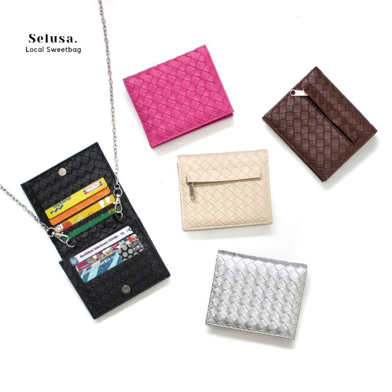 SELUSA HANNA SLINGWALLET LEATHER (Free Hardbox Exclusive) | Dompet Slingbag Terbaru