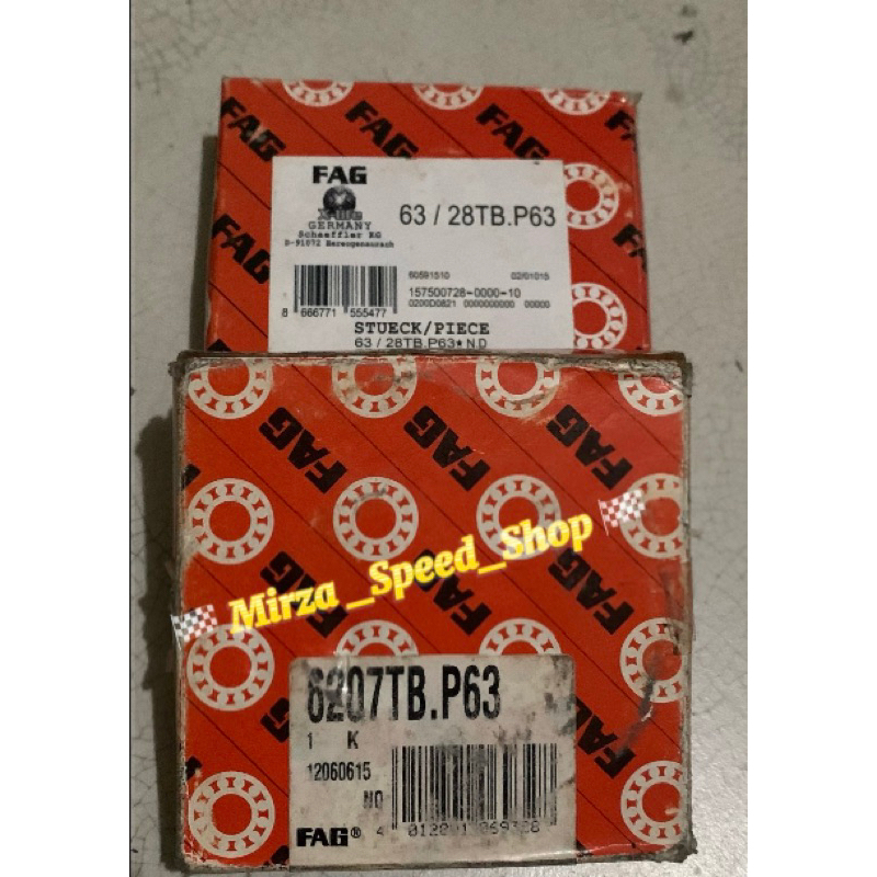 BEARING FAG CERAMIC HIGH SPEED ORIGINAL / BEARING KRUK AS SATRIA FU