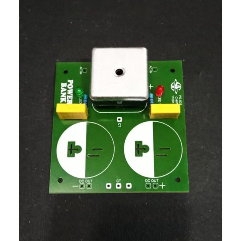 Pcb power bank 2elco plus komponen