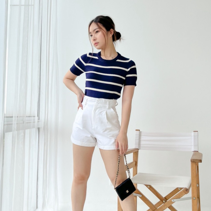 Cole Denim Shorts / Celana Pendek Denim Wanita / Casual Korean Pants