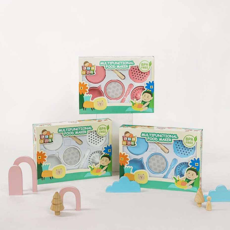 LILBUL MULTIFUNCTIONAL FOOD MAKER - SET PERALATAN PENGOLAH MAKAN MPASI BAYI BPA FREE