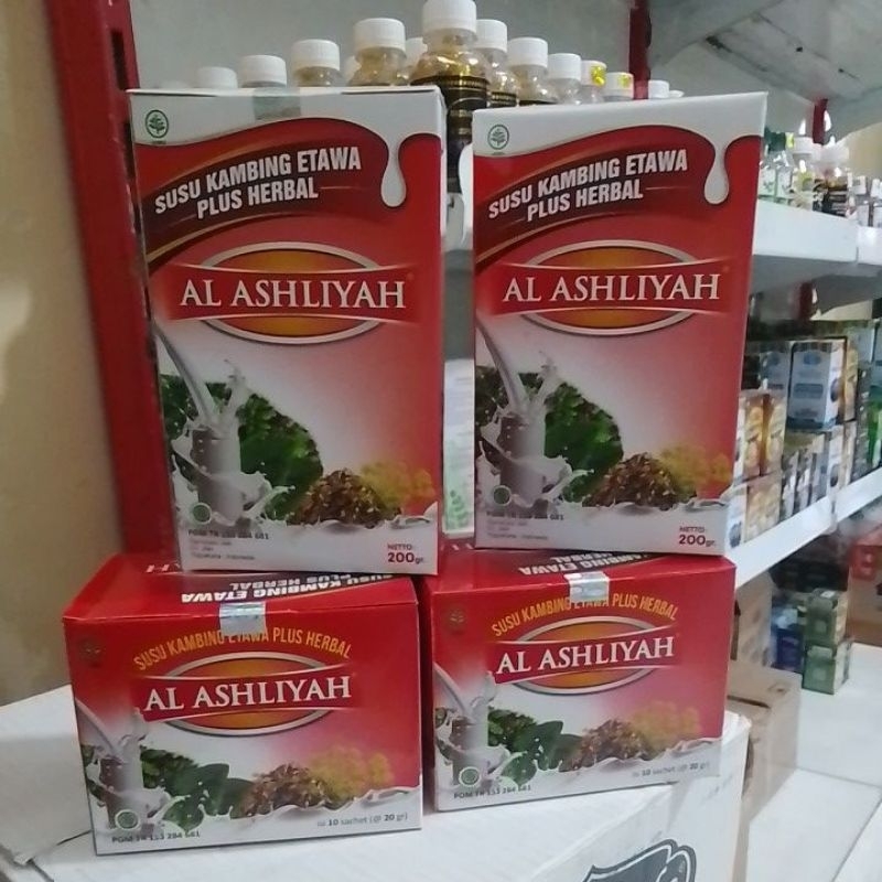 

susu kambing kolestrum original plus herbal 10 saset