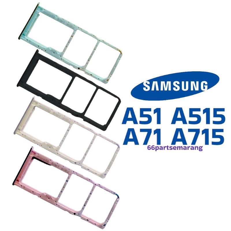 Simtray Simlock Tempat Sim Samsung A51 / A71 A515 A715  Copotan Cabutan Bekas