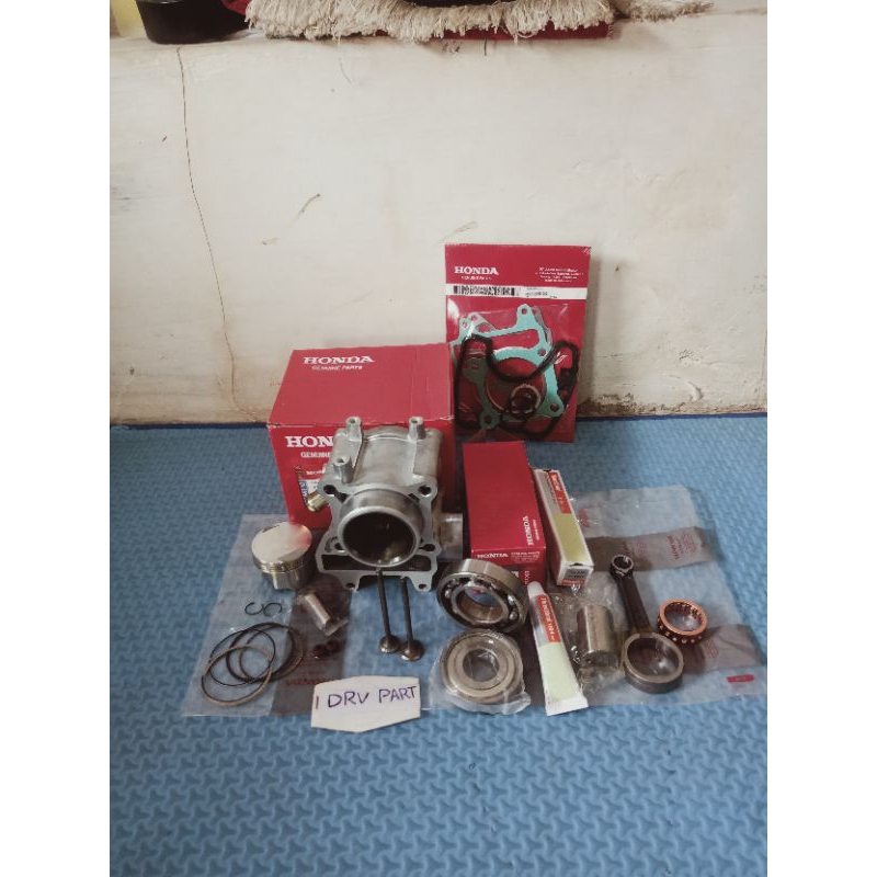 PAKET KOMPLIT BLOK SEHER HONDA VARIO 150 FI OLD NEW ORI K59