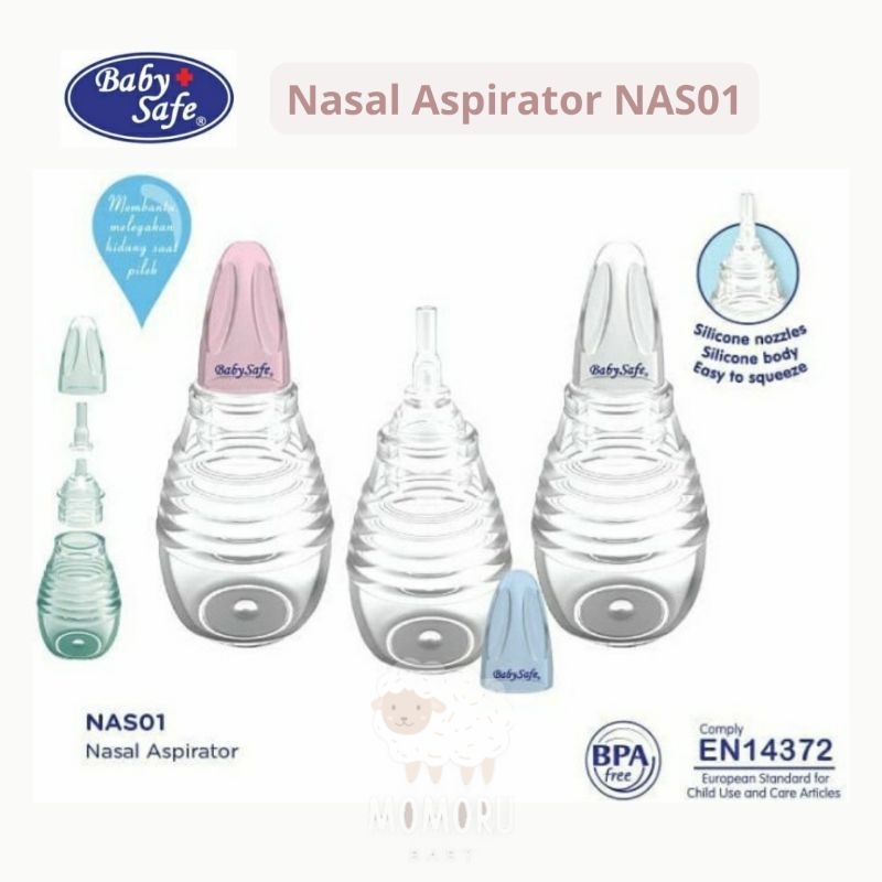 Baby Safe Nasal Aspirator NAS01 Alat Sedot Ingus Bayi