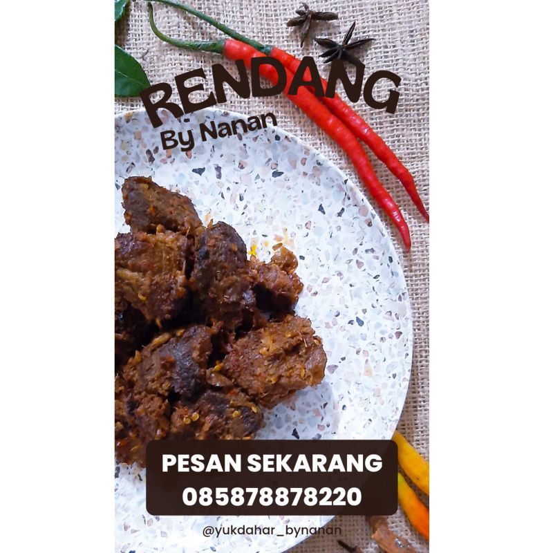 

Rendang Sapi Nanan