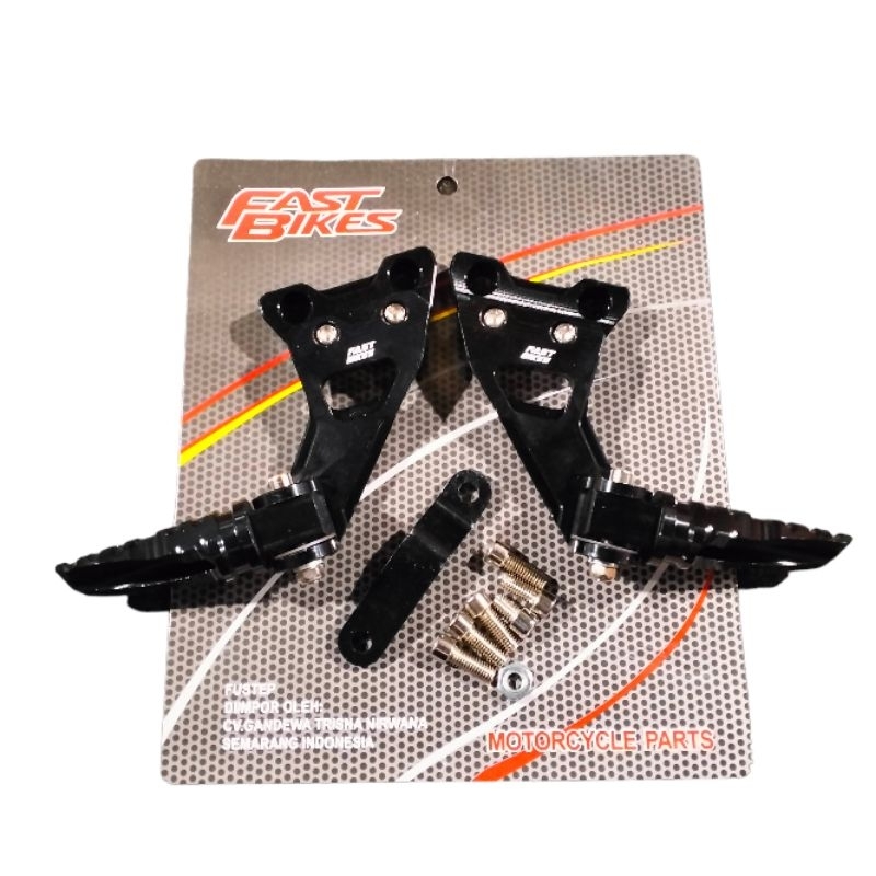 FOOTSTEP Belakang Satria Fu old new Vixion Old New MX KING R15 V2 Jupiter MX Kualitas Full CNC Premium