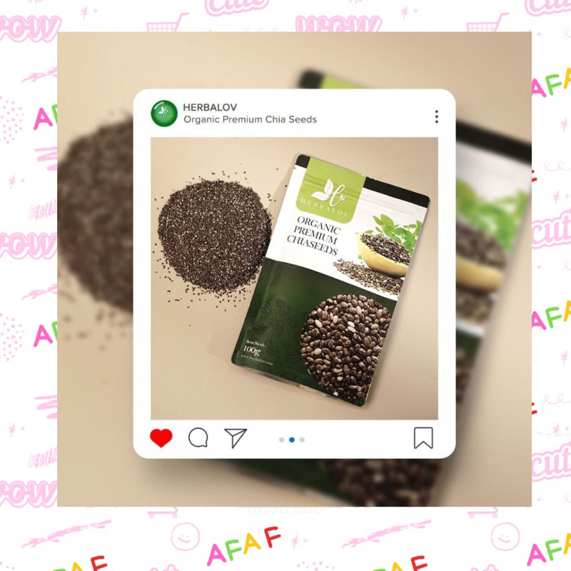 

[HERBALOV] Premium Chia Seeds