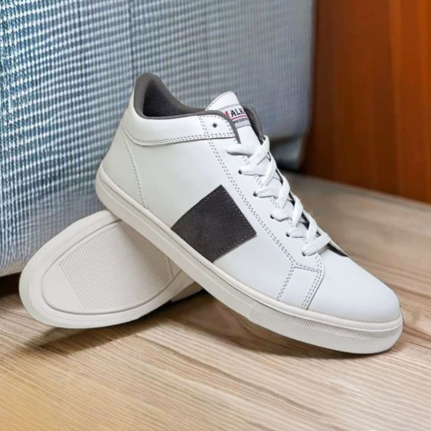 JACKSON White Sneakers Men 506 Sepatu Kasual Pria Sneakers Putih Hight Semi Boots Origial MXGIO
