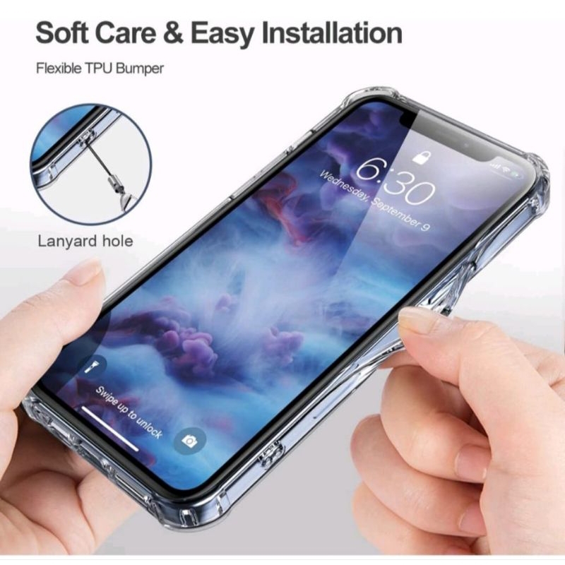 CACE BENING TRANSPARAN SOFTCASE BENING PROTECT FOR REALME C20/C11-2021