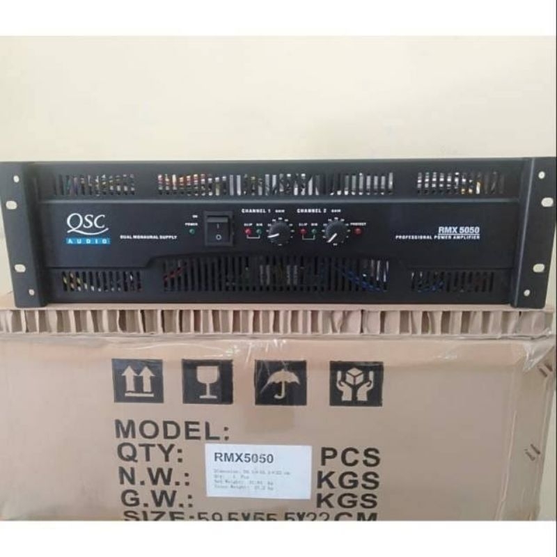 POWER QSC RMX5050 POWER AMPLIFIER RMX 5050