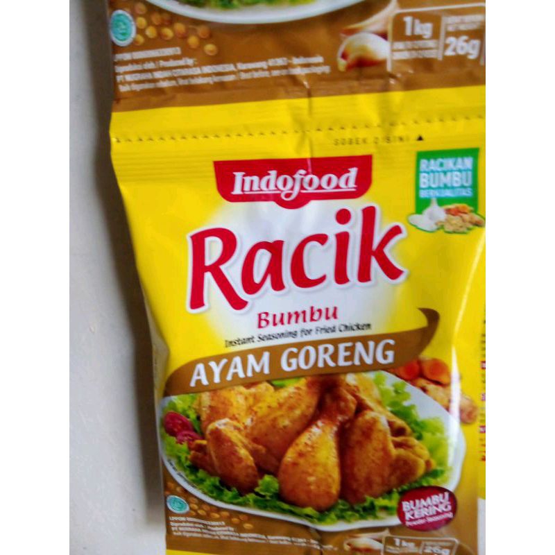 

Bumbu racik ayam goreng 26gr