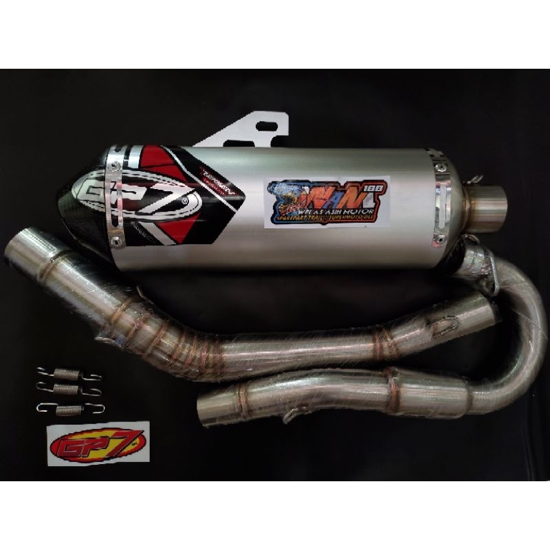 Knalpot Gp7 tekken carbon bore up