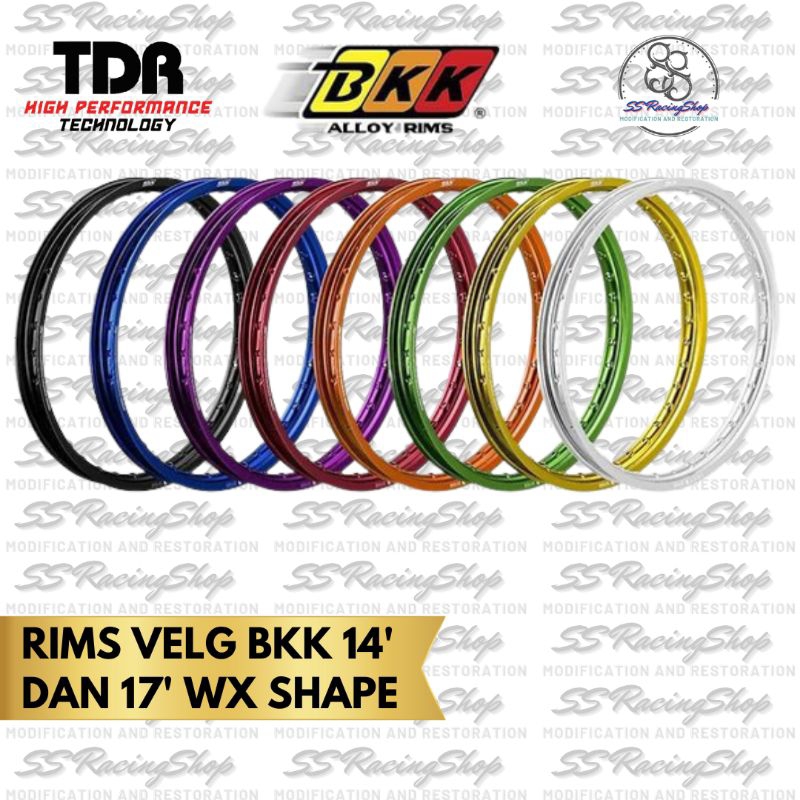 VELG ALMUNIUM BKK RACING RING 17 MADE IN THAILAND