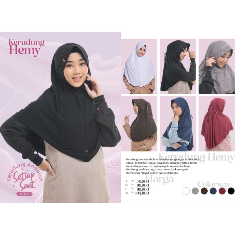 Rabbani Kerudung Instant Hemy