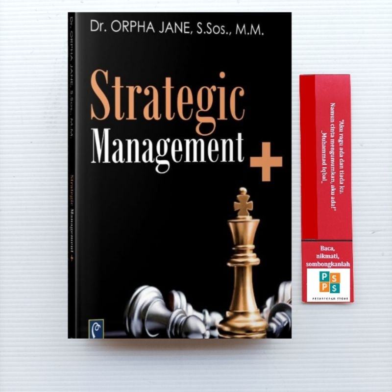 BUKU ORIGINAL STRATEGIC MANAGEMENT + DR ORPHA JANE BUKU STRATEGI MANAJEMEN REFIKA 2022