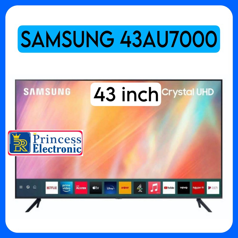 SAMSUNG 43AU7000 4K UHD SMART TV 43 Inch