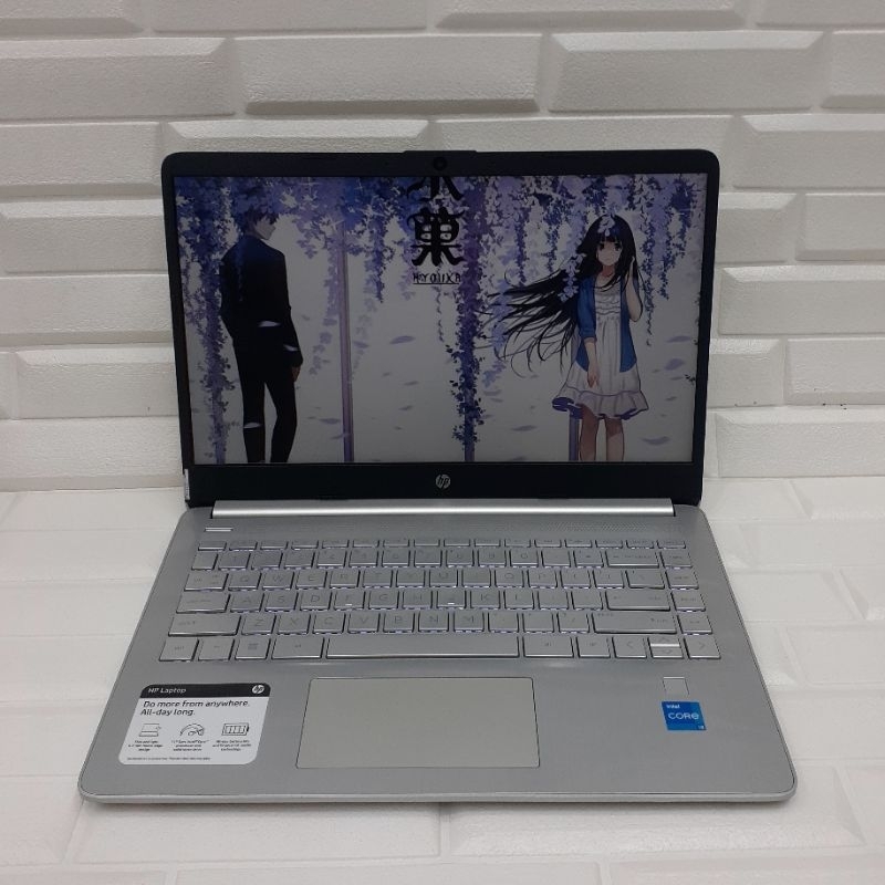 Laptop Hp 14-dq2053cl Intel Core i3 gen 11 (1125G4) Ram 8gb Ssd 256gb  FHD