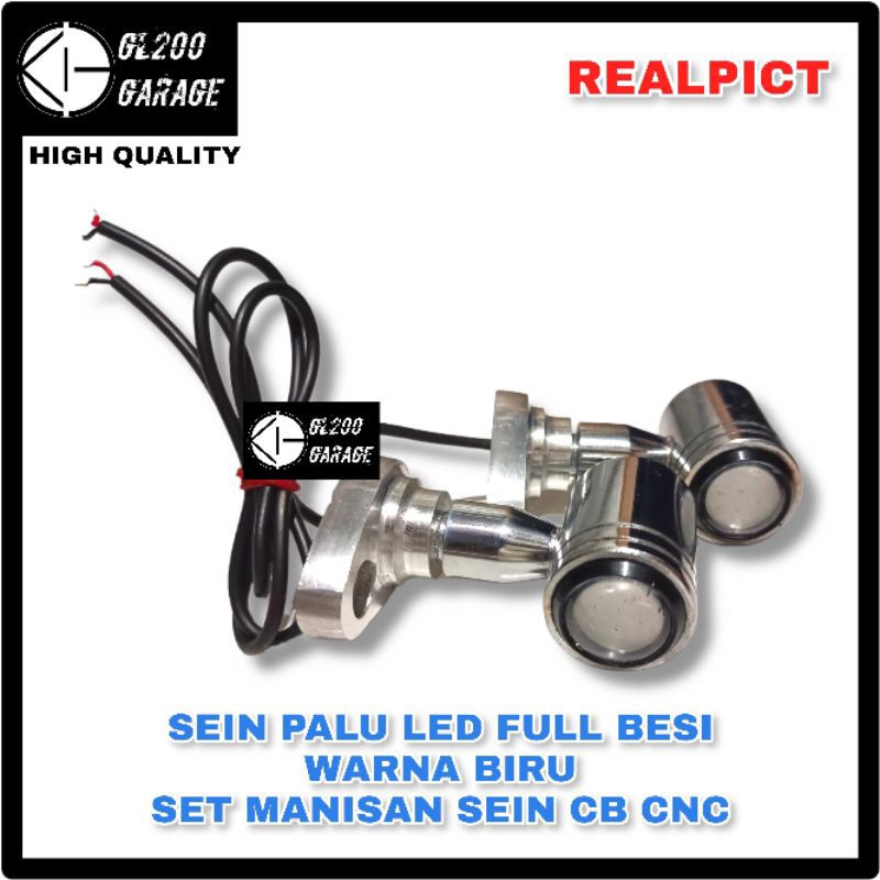 SEIN PALU LED FULL BESI WARNA BIRU SET MANISAN SEIN CB CNC