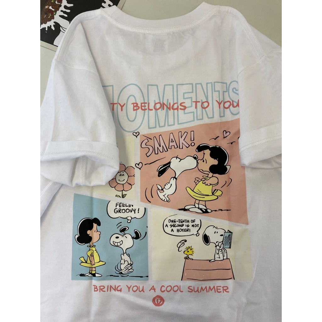 Kaos Atasan Wanita Premium T-shirt Oversize Unisex(Hanya pola di bagian belakang)