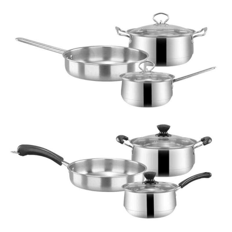 [OBRAL RIJEK] Set Panci Masak 3 in 1 Deep Frying Soup Pot - FF110