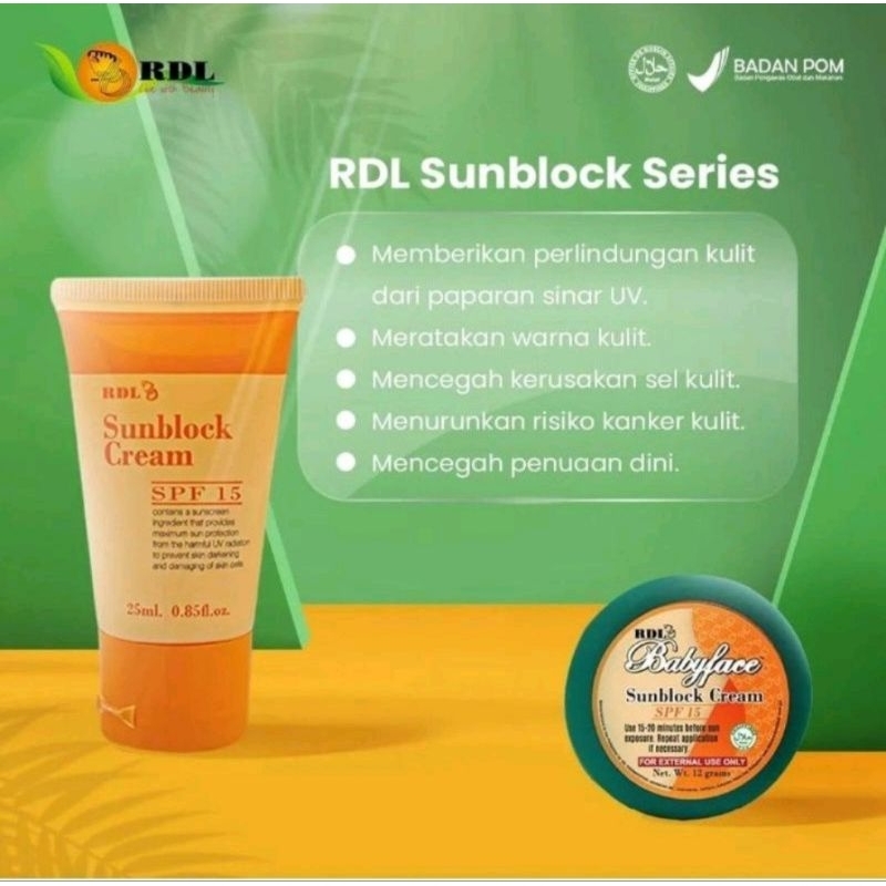 RDL SUNBLOK BABYFACE