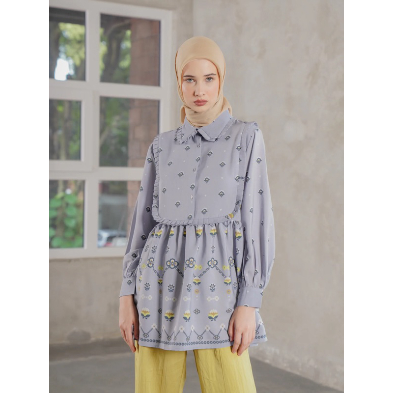 Givy Top blue Aleza Label