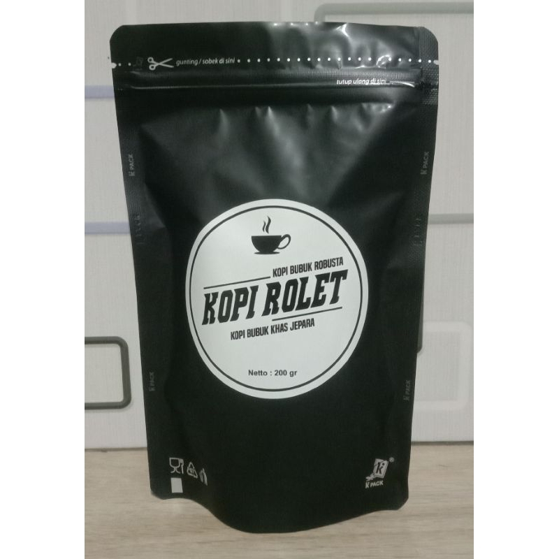 

kopi tempur rolet robusta jepara