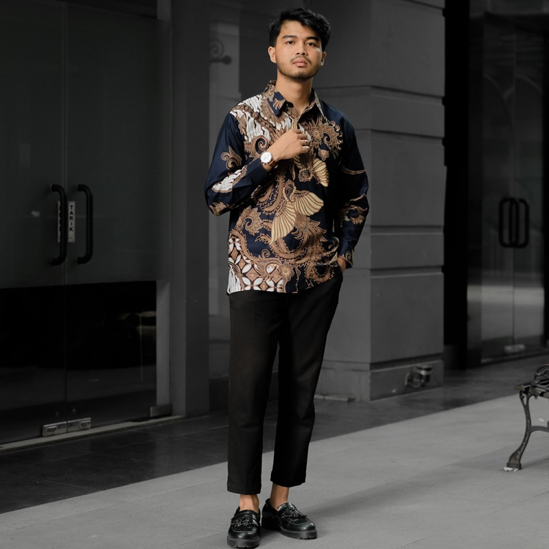 Batik Ayman - AMERTA | Kemeja Batik Pria Katun Solo Halus