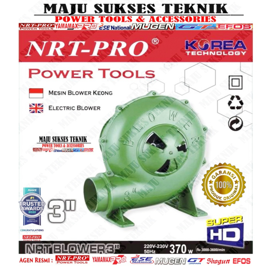 NRT PRO Mesin Blower Keong 3" Elektrik Electric Blower Keong Duduk 3 Inch 3inch "Original NRT PRO " 