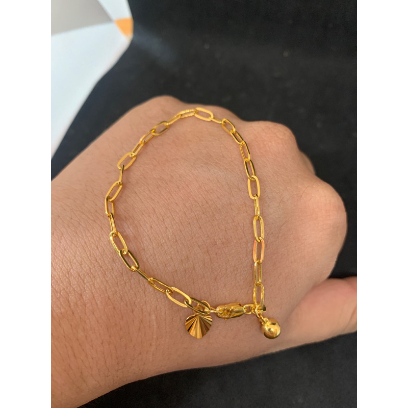 gelang emas asli model katena kdr 700 HWT