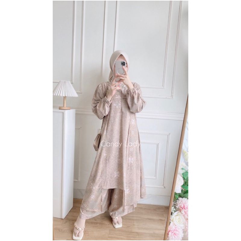 VELISYA LONG SET CANDYLADY