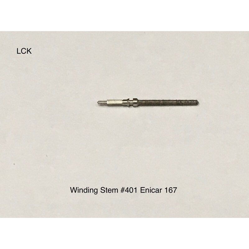 Winding Stem #401 Enicar Cal 167 169 Watch Part / As Stem Batang untuk Jam Tangan Cal 167 169 ( deta