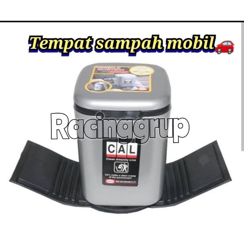 TEMPAT SAMPAH MOBIL KOTAK SAMPAH MOBIL KOTAK DENGAN TATAKAN KARET SHINPO