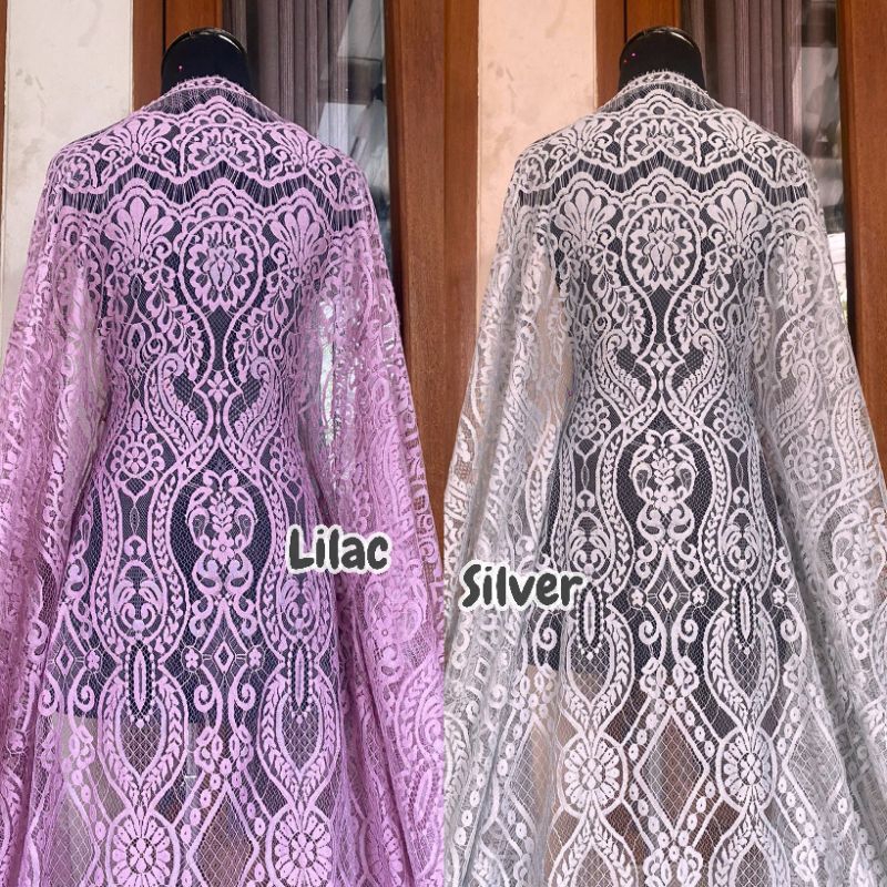 ( TERMURAH ) BRUKAT SANTILI BROKAT SANTILI, BRUKAT  HALUS, SEMI PRANCIS, KAIN BRUKAT