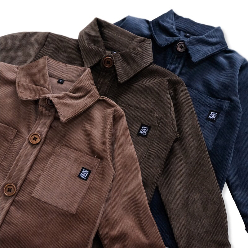 RACHIDKIDS / JAKET ANAK KEREN / JAKET ANAK CORDUROY / KEMEJA ANAK CORDUROY / JAKET KORRI ANAK