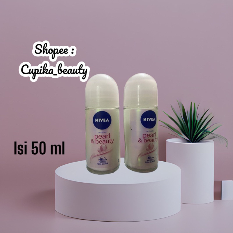 &lt;ck,x&gt;  50 ml -- nivea deodorant pearls and beauty -- nivea roll on pearls and beauty