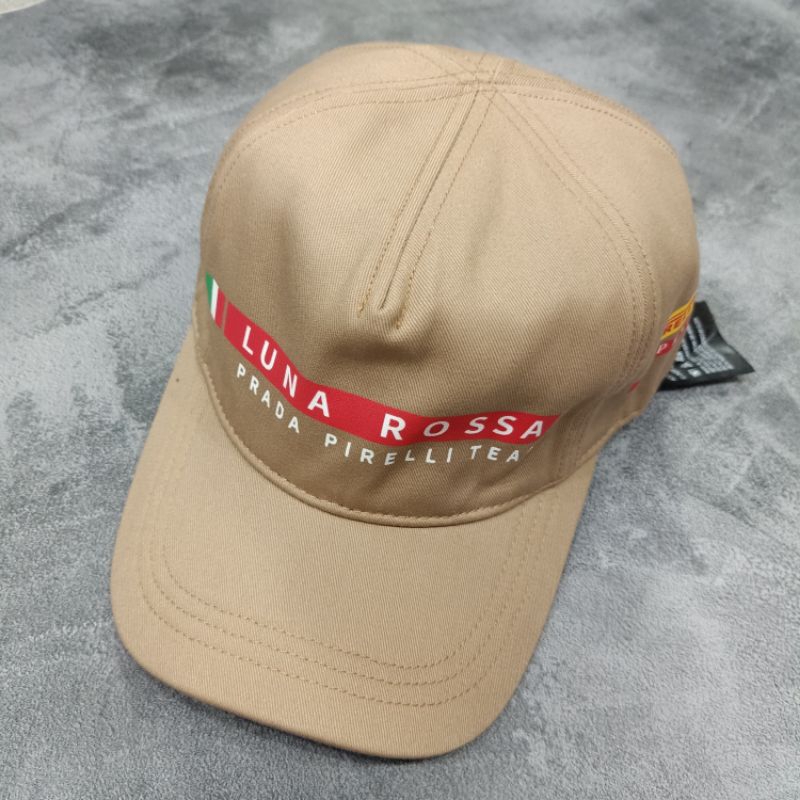 Topi Prada Pirelli Luna Rossa Topi Baseball Super Premium Quality