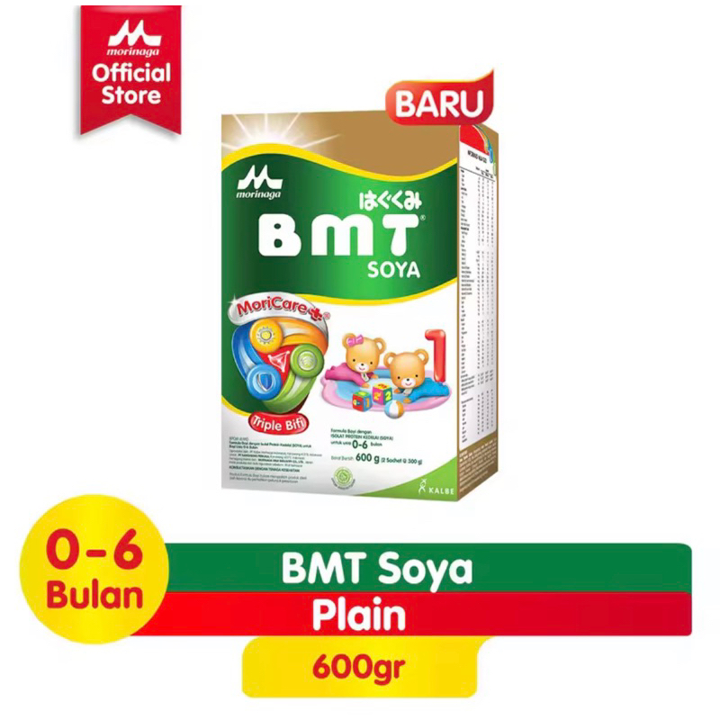 Morinaga BMT Soya 600 gr