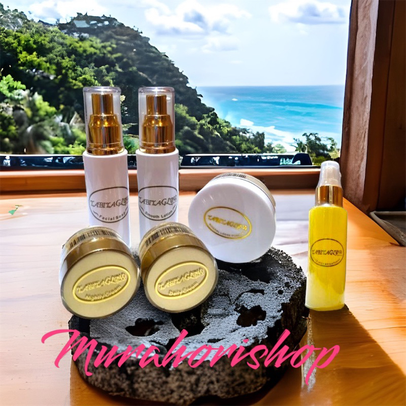 ✨️MURAHORISHOP✨️ T*BI THA GLOW GOLD SKINCARE (5IN1) + BEDAK TABUR LOSE POWDER + BONUS FACE MIST