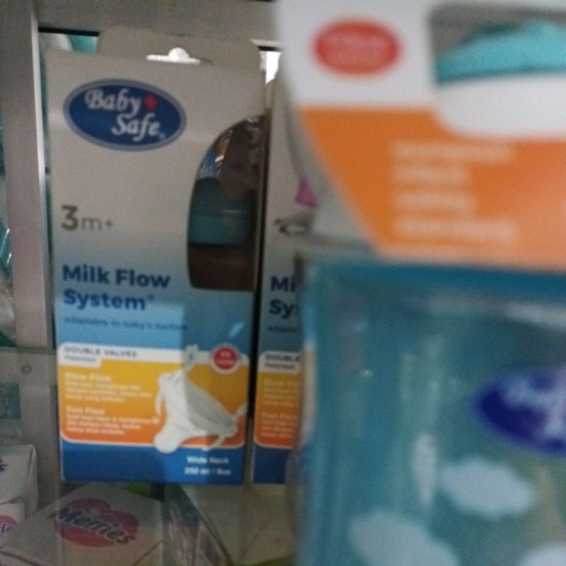Baby safe milk flow system botol susu