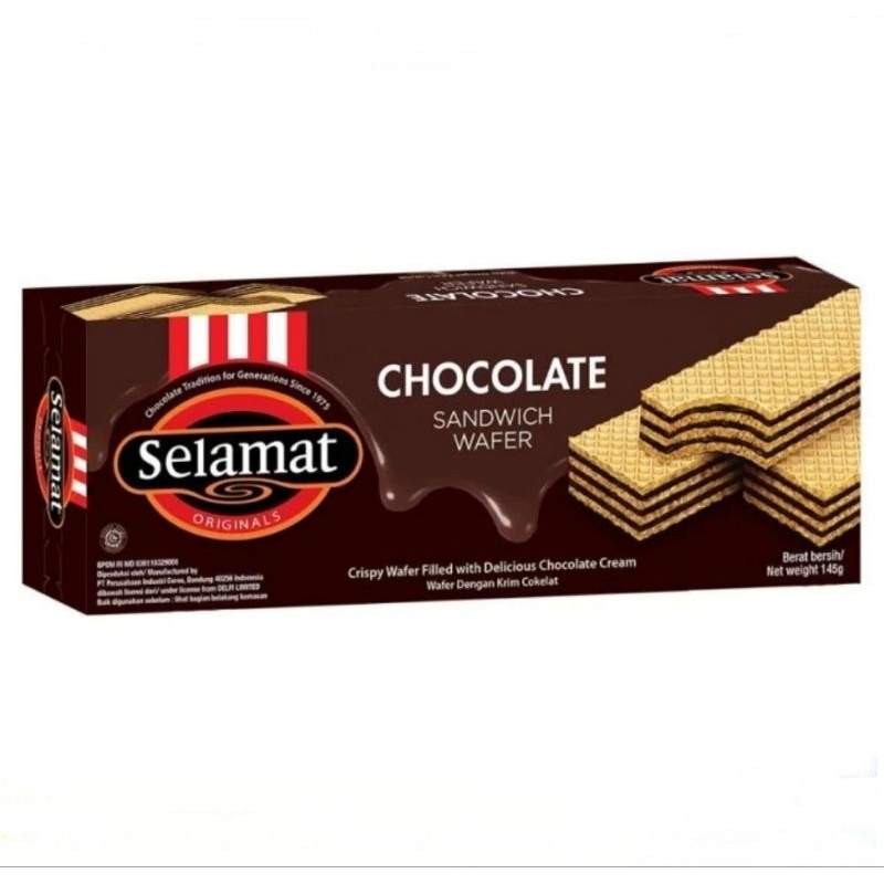 

Crispy Wafer SELAMAT 145 Gram Sandwich Wafer