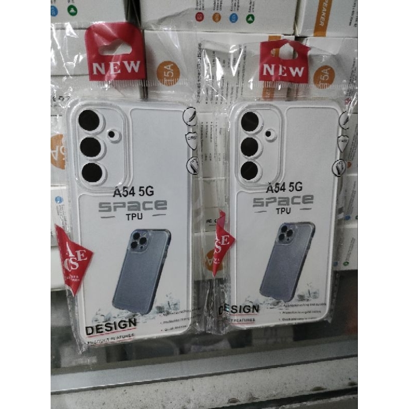 Softcase Samsung A54 5G Silikon Casing Case Bening Transparan Terasfaran Pelindung Pro Camera