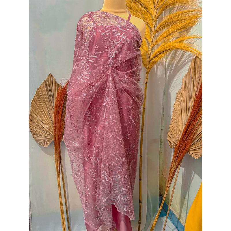 Almeida Party Dress Tulle Tile Mutiara Set